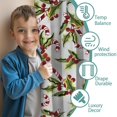 thumbnail image 3 of Blackout Kids Curtains,White Christmas Candy Cane Pattern Childrens Insulated Curtains Set Of 2,Bedroom Essentials,Toddler Room Decor 42"x63", 3 of 5