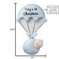 thumbnail image 6 of Personalized Baby's First Christmas Ornament 2024 - My First Christmas Ornament 2024 - Baby Boy Bundle Parachute Ornament Blue, 1st Christmas Baby Ornament 2024 - Free Customization, 6 of 10