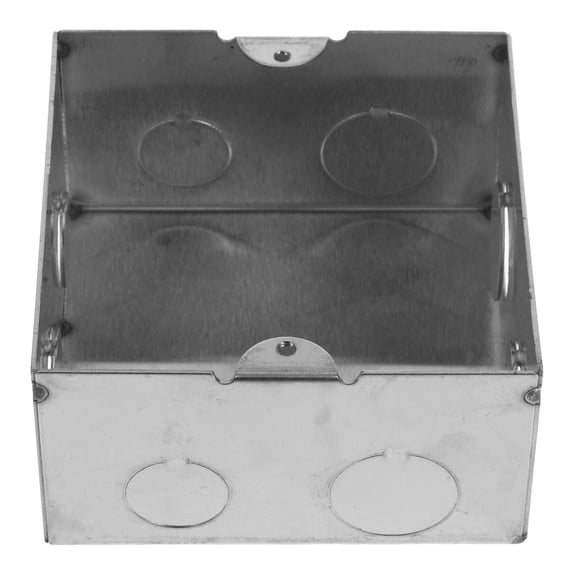 VORCOOL Metal Modular Electrical Box for Concealed Wiring Stainless Steel Utility for Home Use