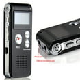 thumbnail image 6 of Multifunctional Rechargeable 8GB 650HR Digital Audio Voice Recorder Dictaphone MP3 Player, 6 of 8