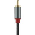 thumbnail image 3 of Cable de audio Apple a 2RCA Lotus - Enlace de teléfono móvil al amplificador de audio del altavoz del iPhone, 3 of 5