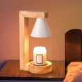 thumbnail image 4 of candle warmer lamp,electric candle warmer burner for scented ,candle warmer heat lamp farmhouse,candle candle powered heater, candle warmer lamp candle White, 4 of 8