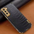 thumbnail image 1 of Crocodile Leather Silicone Case For Samsung Galaxy S22 Ultra S22 Plus S22, 1 of 5