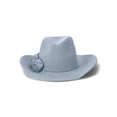 thumbnail image 3 of Madden NYC Women’s Rosette Cowboy Hat, 3 of 3