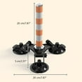 thumbnail image 3 of WINDLAND Ceramics Bird Perch Stand Grinding Scratcher with Suction Cup Perch for Parrots Parakeets Toy Window Wall Mount, 3 of 19