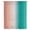 Green Pink, variant on Burnt Orange Yellow Ombre Sheer Curtains 54" Long, Contemporary Art Abstract Aesthetics Light Filering Curtains, Breathable Simi Curtain Privacy Drapes for Kitchen Bathroom Small Window Treatment