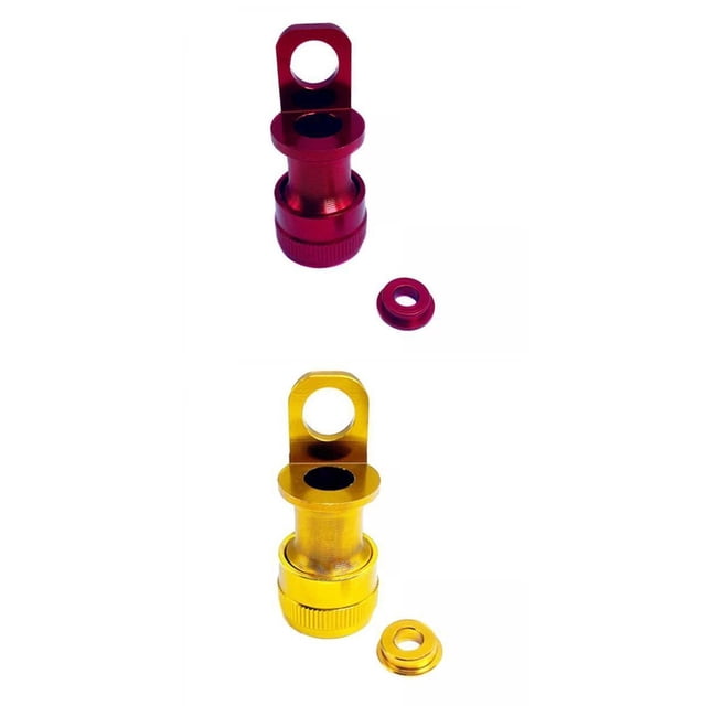 2 hebillas de liberación rápida para pedal de bicicleta plegable Sharpla