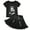 Set A, variant on Girls Wednesday Addams Costume Top+Skirt Halloween Party Outfit
