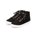thumbnail image 5 of New Women Liliana Dave-1 Suede Ribbed Studded Lace Up High Top Sneaker Size, 5 of 5