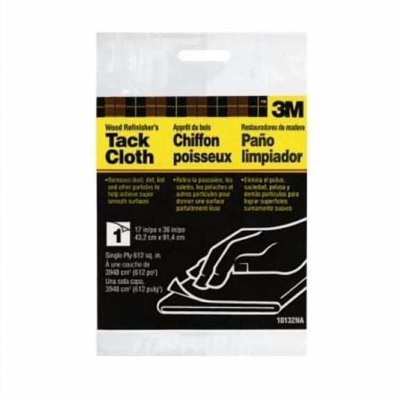 3M Tack Cloth, White, 17 in. x 36 in.