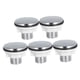 thumbnail image 4 of 5 Piezas Cubierta para Agujero de Fregadero de Cocina Tapón para Lavabo Placa Decorativa Rosca Pp Antióxido Fácil Colocación Adecuada para Baño Cocina Lavabo Mantenimiento Rosca de 15 mm, 4 of 10