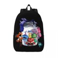 thumbnail image 2 of Mochila de dibujos animados Inside Out 2 para niños, niñas, estudiantes, escuela, bonita mochila para el día a día, para preescolar, jardín de infantes, para exteriores, 2 of 4