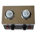 thumbnail image 4 of 2 Pot Electric Sauce Warmer Electric Food Sauce Heater with Two 650ml Bottles  Adjustable Temperature 110V, 4 of 9