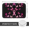 thumbnail image 2 of Yiaed Breast Cancer Print Flannel Doormat Mat Outdoor Indoor Door Mats,Welcome Matt Outdoor Front Door Mat Doormat Outdoor Mat Outdoor Mat,16"x24", 2 of 7