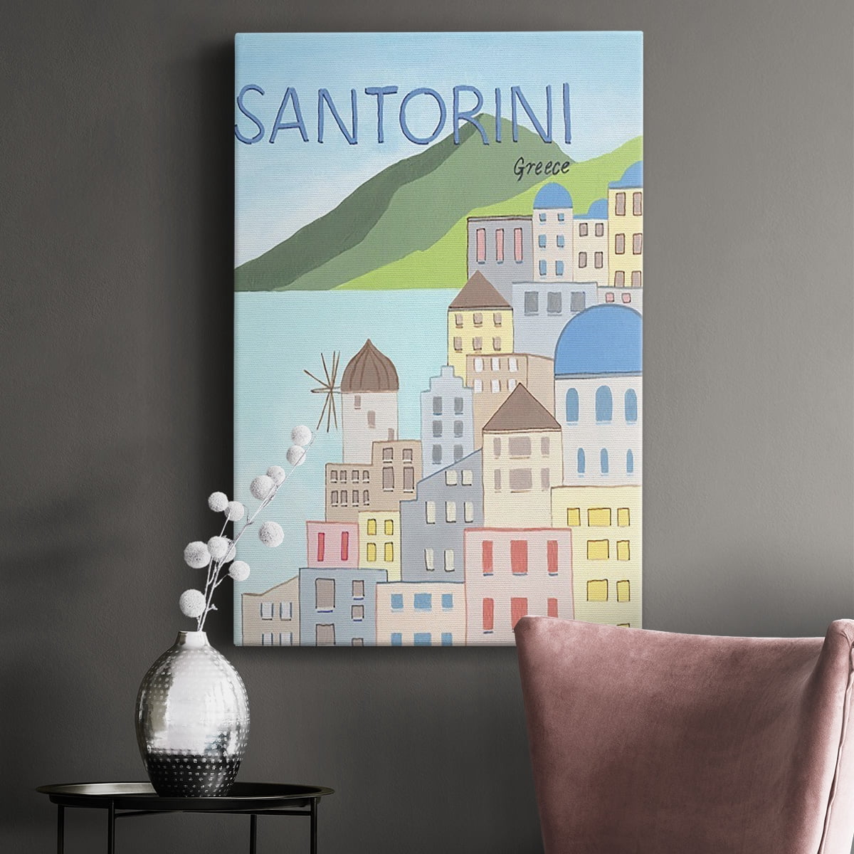 Living by the Sea II Premium Gallery Wrapped Canvas - Ready to Hang