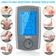 thumbnail image 2 of Estimulador muscular TENS EMS de doble canal Belifu con 24 modos para aliviar el dolor, masajeador electrónico de pulso con 10 almohadillas, bolsa de almacenamiento con cordón antipolvo y bridas., 2 of 5