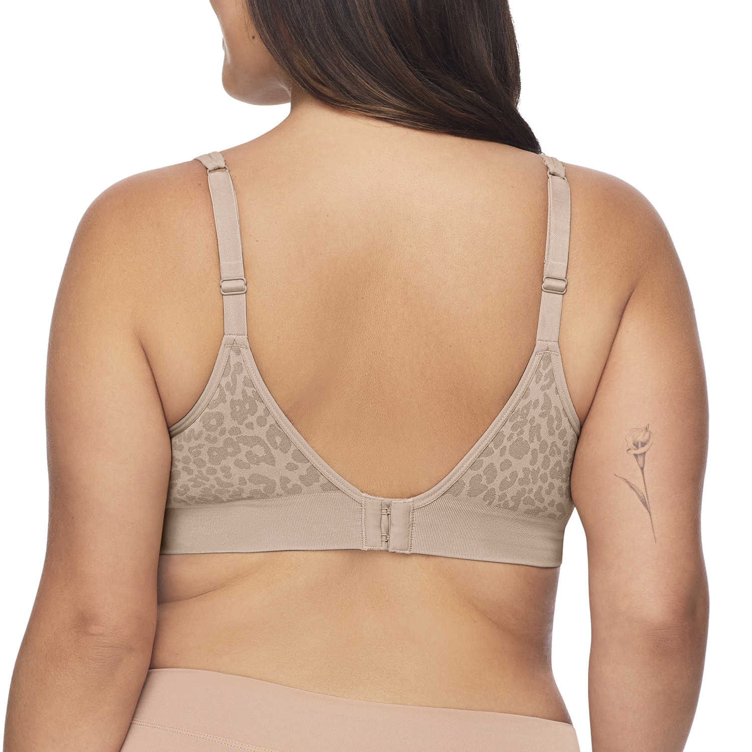 Warners Women's Blissful Benefits Easy Size Seamless Stretch Wireless Comfort Bra