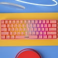 thumbnail image 4 of Clavier de Jeu Rétroéclairé Filaire Rose, 4 of 5
