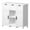 White, variant on PORKISS White Floor Storage Cabinet, Wood Accent Cabinet with Drawers and Adjustable Shelves Storage, Modern Pantry Cabinet for Kitchen, Bathroom, Living Room