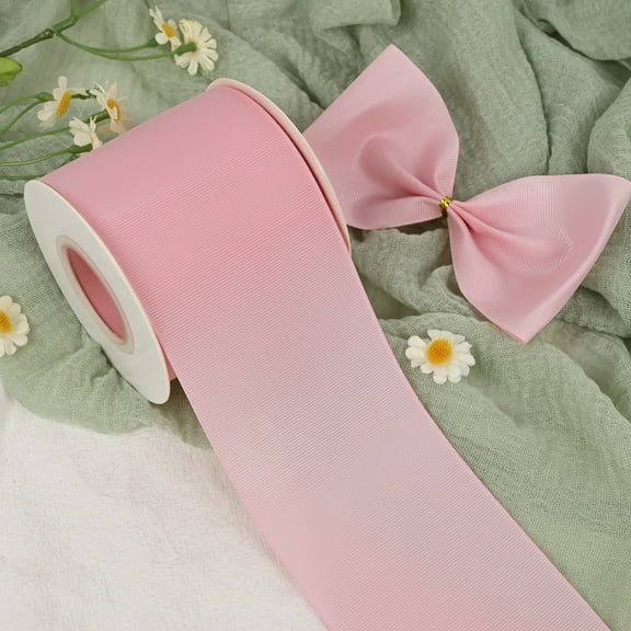 3 inch Light Pink Grosgrain Ribbon 15 Yards for Gift Wrapping Weddings DIY Floral Decor Sewing & More