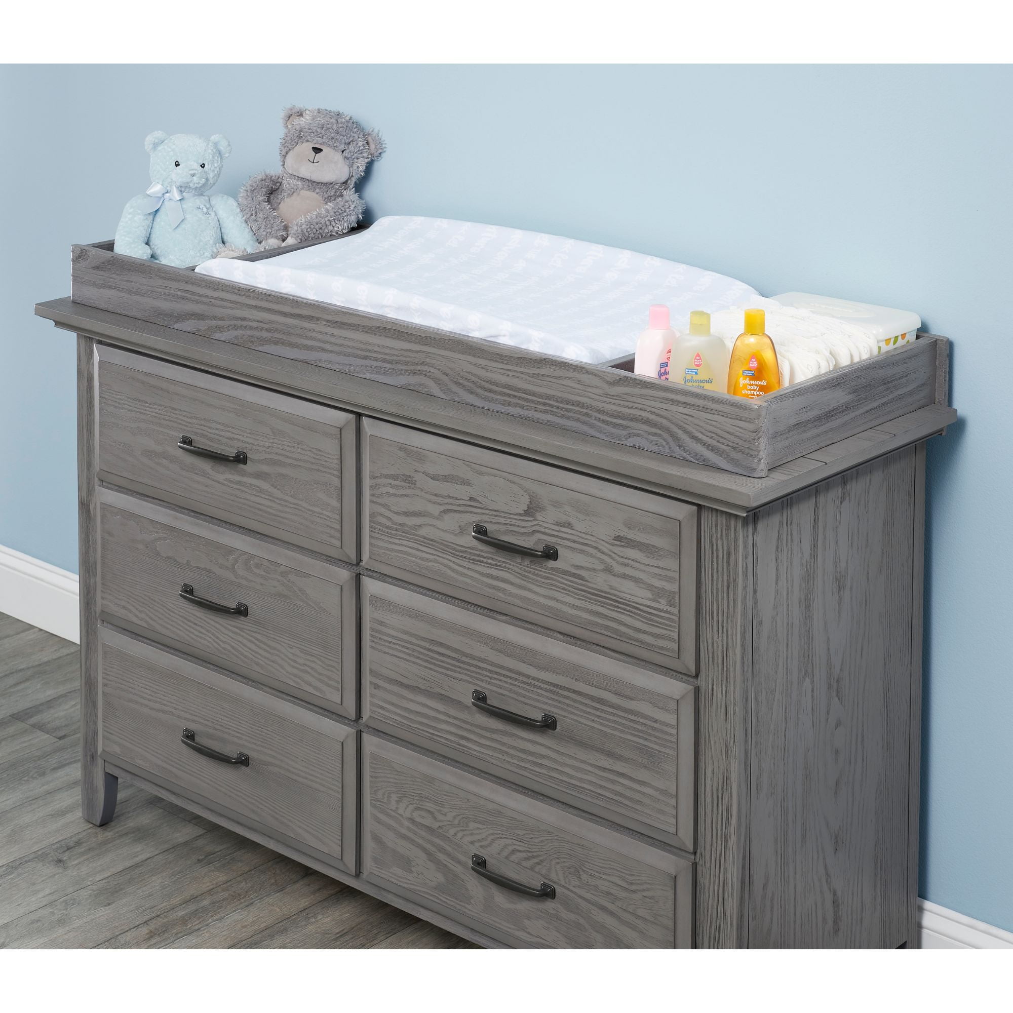 Soho Baby Sheridan Changing Topper Graphite Gray