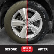 Black Magic 120230SRP Tire Trim Plastic Dressing, Medium Shine, Streak-Free, Water Resistant & Non-Greasy Formula for Tires, Trim & Plastic, Lasts Up to 2 Weeks - 16 Fl Oz