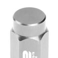 thumbnail image 4 of J2 Engineering LN-T7-018-15-SL J2 Engineering 7075 -T6 Forged Aluminum M12x1.5 20Pcs 50mm Height Close -End Lug Nut Kit w/Adapter Key (Silver), 4 of 6