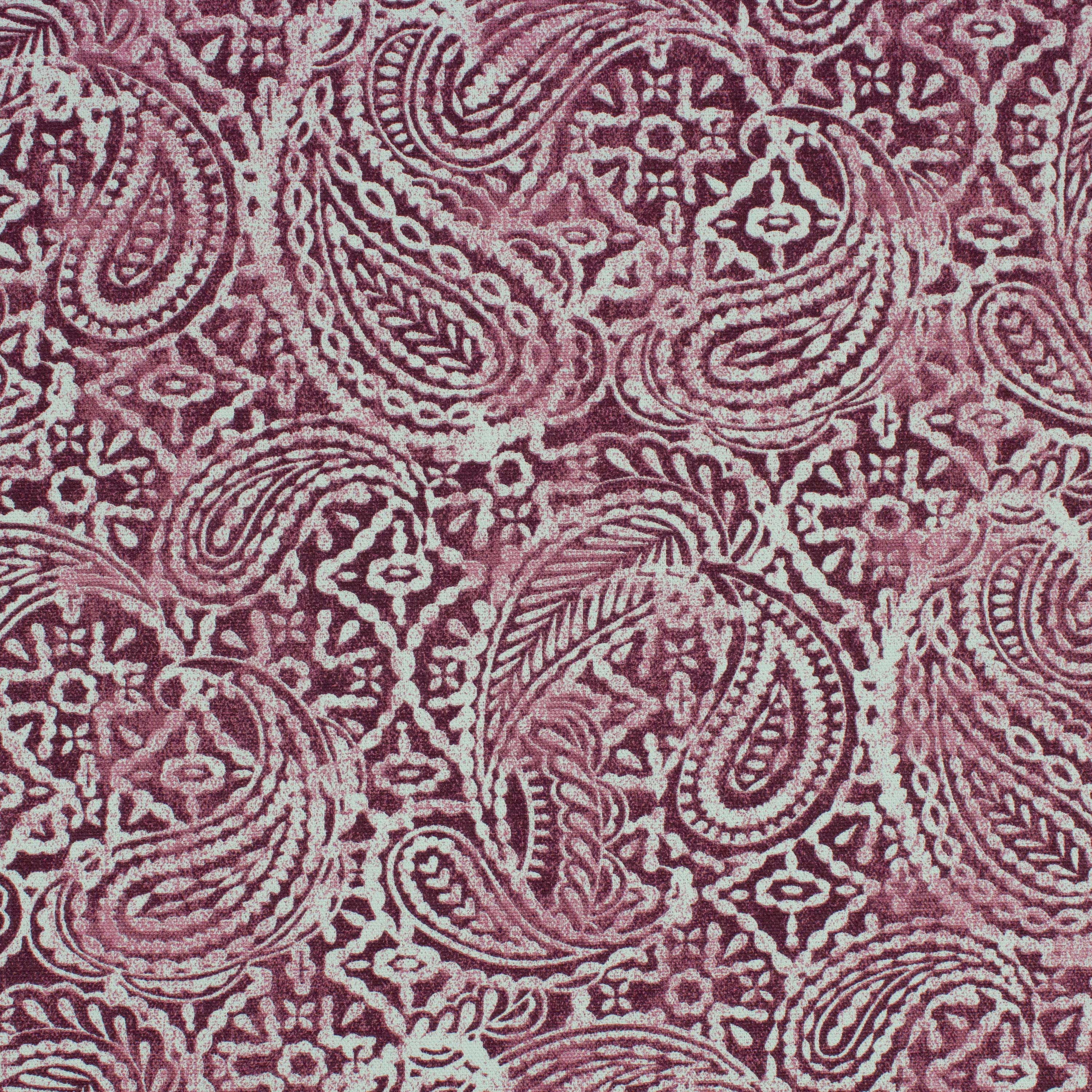 Better Homes & Gardens 100% Cotton Paisley Purple, 2 Yard Precut Fabric