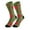 #0188-Army Green, variant on Custom Print Home Socks - Personalized Love-Themed Design, Soft Comfortable Footwear, Thoughtful Valentine's Day Gift for Partners Family