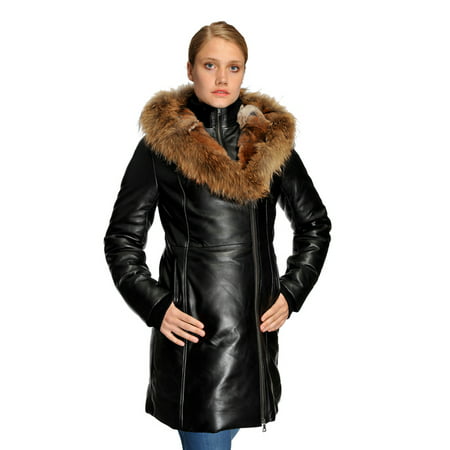 Original Goose by Mason & Cooper Down Parka Leather (Best Goose Down Coats)
