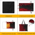 thumbnail image 3 of Marble Texture Waterproof Picnic Blanket with Foldable Zipper, Suitable for Outdoor Use, Suitable for Travel, Camping, Beaches, Parks, Grasslands, Picnic Blanket Accessories, 3 of 7