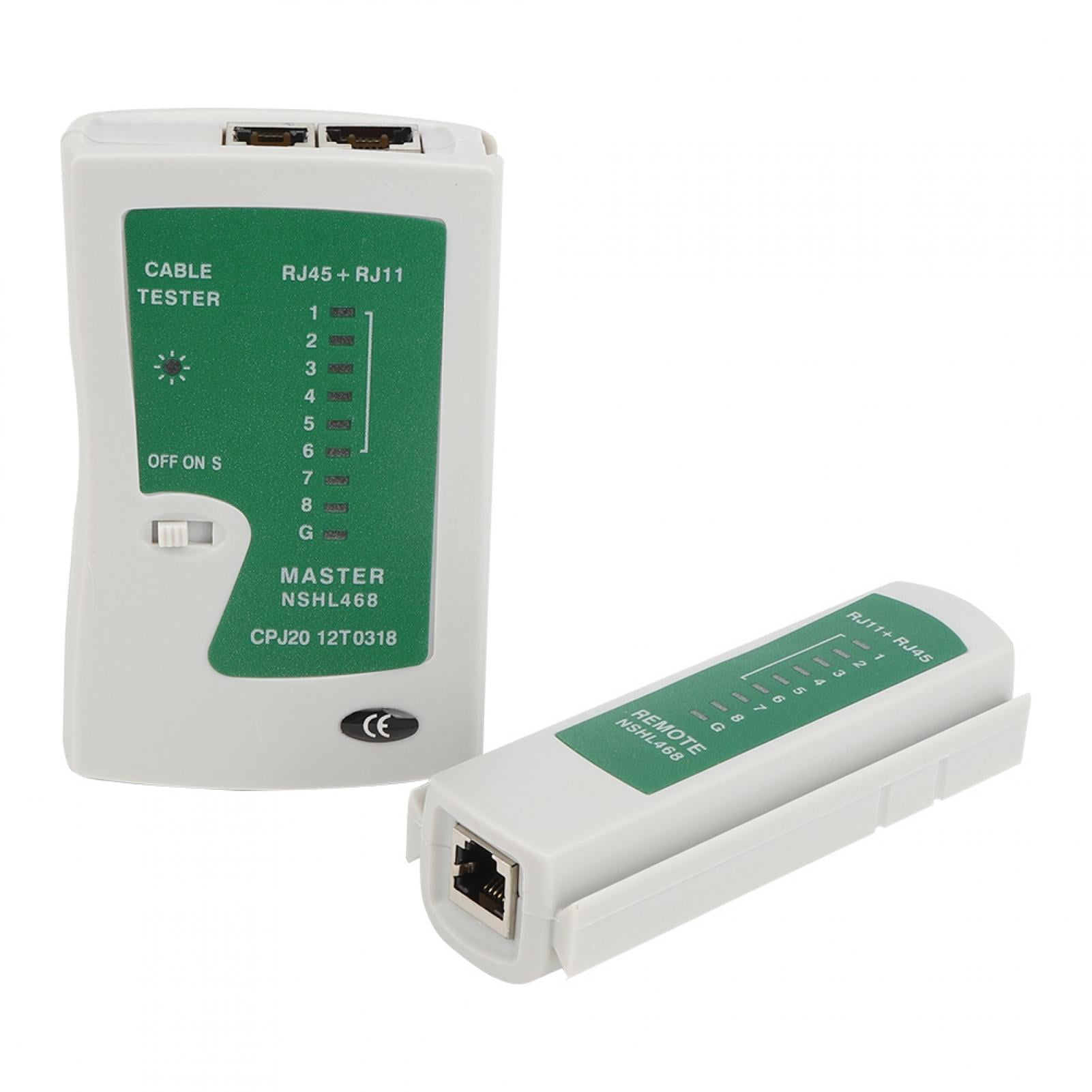 YOUTHINK Phone Cable Tester,YG468 Multifunctional RJ45+RJ11 Cable