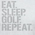 thumbnail image 3 of CafePress - Eat Sleep Golf Repeat T Shirt - Men's Classic Graphic T-Shirt, 3 of 4