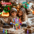 thumbnail image 3 of Luces digitales LAKULIO para niños, 36 unidades, para fiestas navideñas, 3 of 6