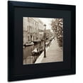 thumbnail image 2 of Trademark Fine Art "Venezia V" Canvas Art by Alan Blaustein, Black Matte, Black Frame, 2 of 4