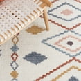thumbnail image 6 of SAFAVIEH Marrakesh Lillian Medallion Polyester Area Rug, Ivory/Multi, 6'7" x 6'7" Square, 6 of 8