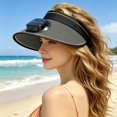 thumbnail image 2 of Solar Powered Wide Brim Ventilated Sun Hat With Built In Fan for Outdoor Summer Activities, 2 of 5