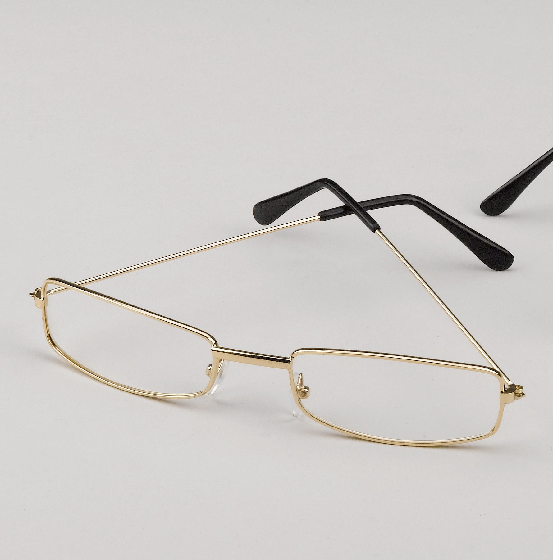 Rectangular Santa Claus Glasses Costume Accessory One Size Fits Most