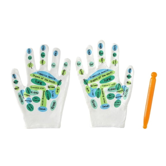 Reflexology Socks with Acupressure Map and Massage Tools for Foot Pain Relief and Relaxation