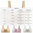 thumbnail image 3 of SOOMLON Push up Bras for Women Plus Supportive Front Close Brassiere Panel Lift Zipper Bralettes Daily Sports Bras, 3 of 8