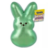 Peeps Iridescent Bunny Easter Plush - Green 6.5"