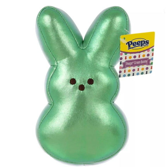 Peeps Iridescent Bunny Easter Plush - Green 6.5"