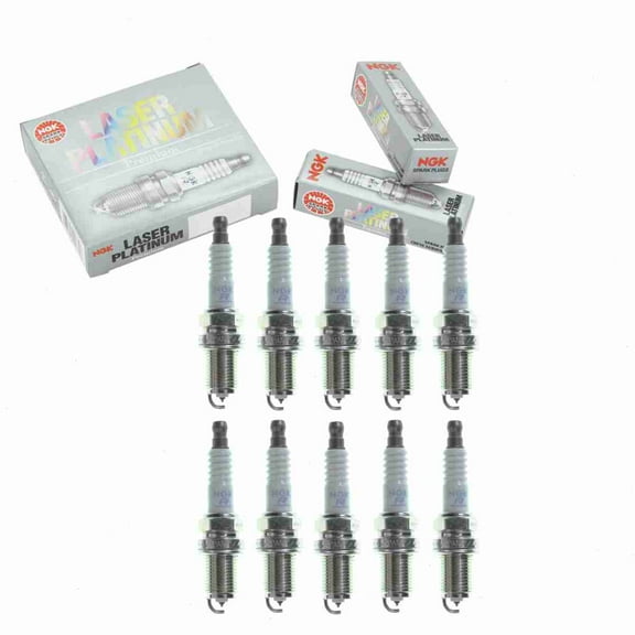 10 pc NGK 5463 Laser Platinum Spark Plugs for 22401-AJ415 22401AA650 22401AA65A 4503 4701 IK16TT PK16TT Ignition Wire Secondary