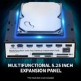 thumbnail image 5 of 5.25 inch Front Panel Expansion Hub with 3 USB3.0 2 USB2.0 Ports, 5 of 5