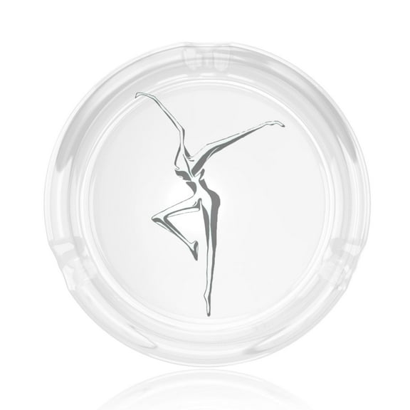 Dave Matthews Band Round Glass Ashtray 3d Printing For Indoor And Outdoor, Home, Office, Tabletop Decoration (3.5" Diameter)