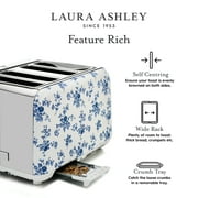 Laura Ashley 4-Slice Toaster, China Rose