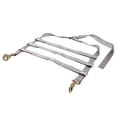 thumbnail image 4 of cciyu 2PCS Grey Car Dolly Wheel Net Tire Basket Tow Adjustable Ratchet Tie Down Straps with J Hooks, 4 of 5
