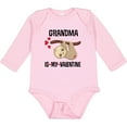 thumbnail image 3 of Inktastic My Grandma is My Valentine Boys or Girls Long Sleeve Baby Bodysuit, 3 of 5