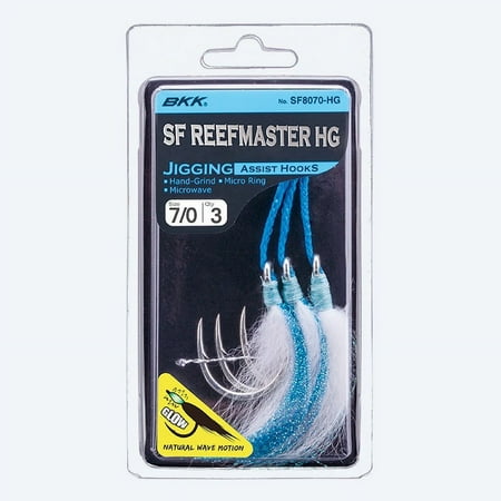 UPC: 6939067090867 | BKK Hooks SF Reefmaster HG Assist Hook Size 3/0 3 Pack