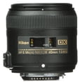 thumbnail image 3 of Nikon AFS 40mm 2.8 - Video Kit + Pro Flash + Monopad - 16GB Accessory Bundle (International Version), 3 of 11